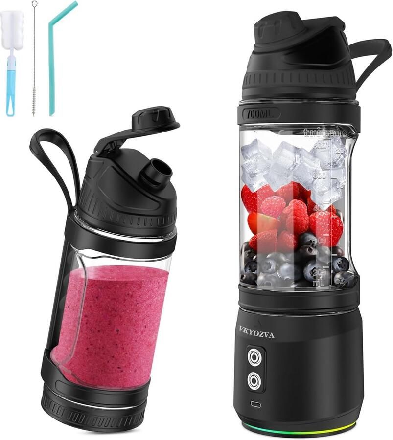 Draagbare Blender voor Smoothies en Shakes USB Oplaadbaar en BPA-Vrij