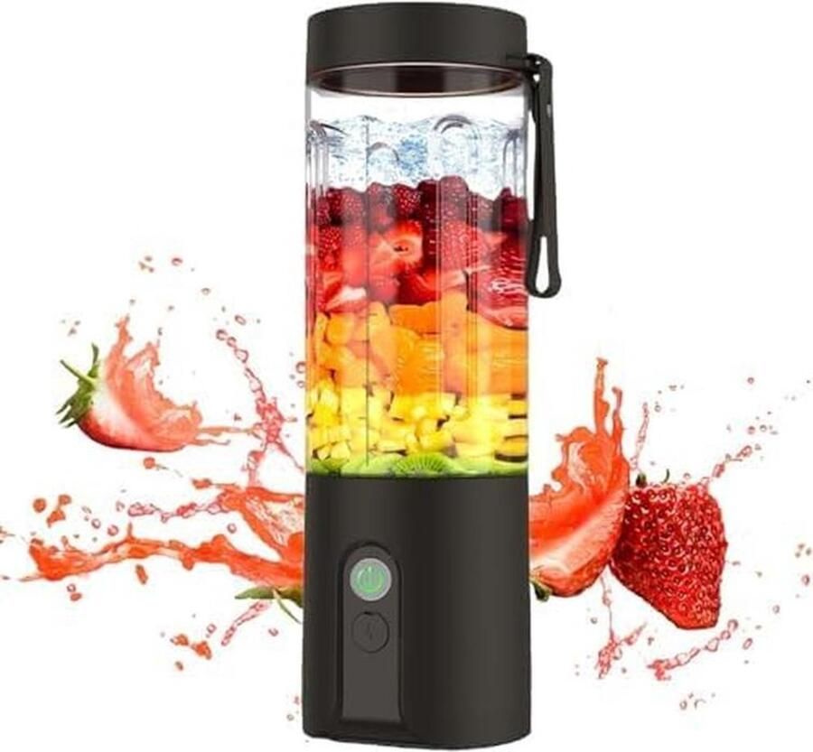 Draagbare Blender voor Smoothies en Shakes USB-Oplaadbaar