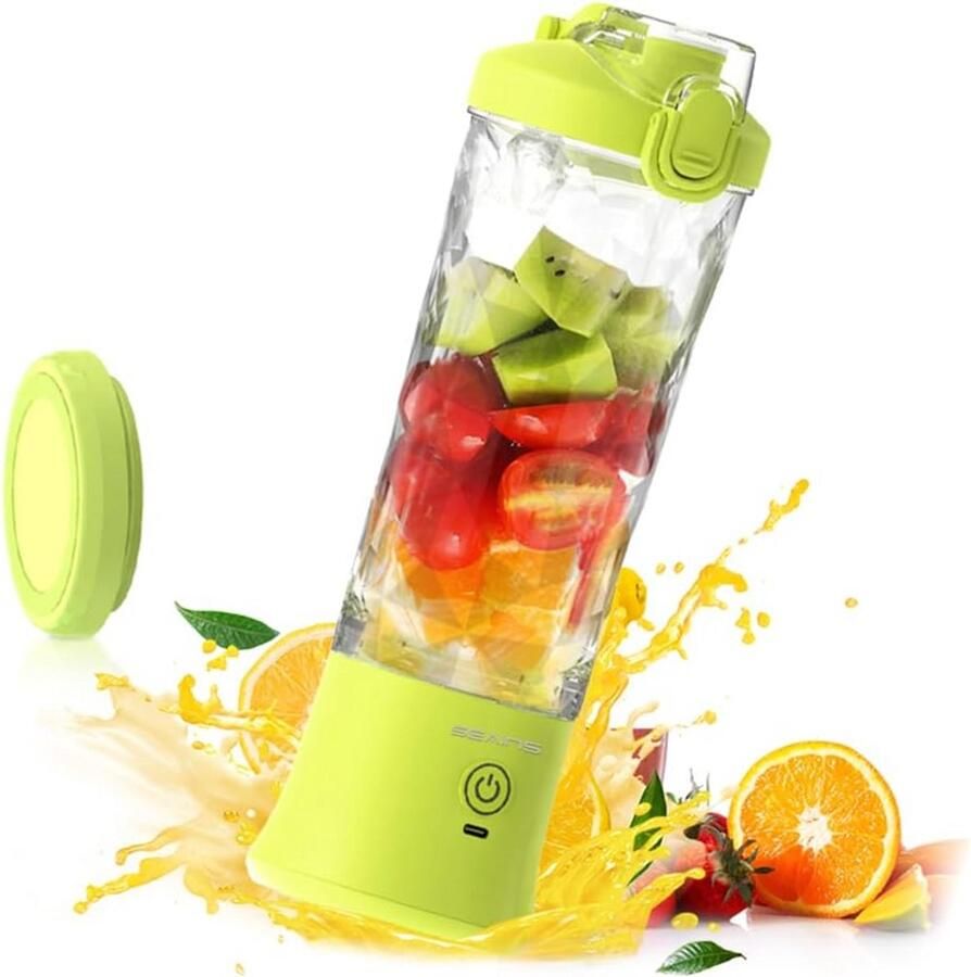 Draagbare Blender voor Smoothies en Shakes USB Oplaadbaar met 20oz Beker