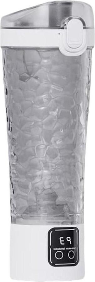 Draagbare Blenderbeker Mixer Cup Gezonde Drankjes Maken USB Oplaadbaar 700ml Capaciteit Wit