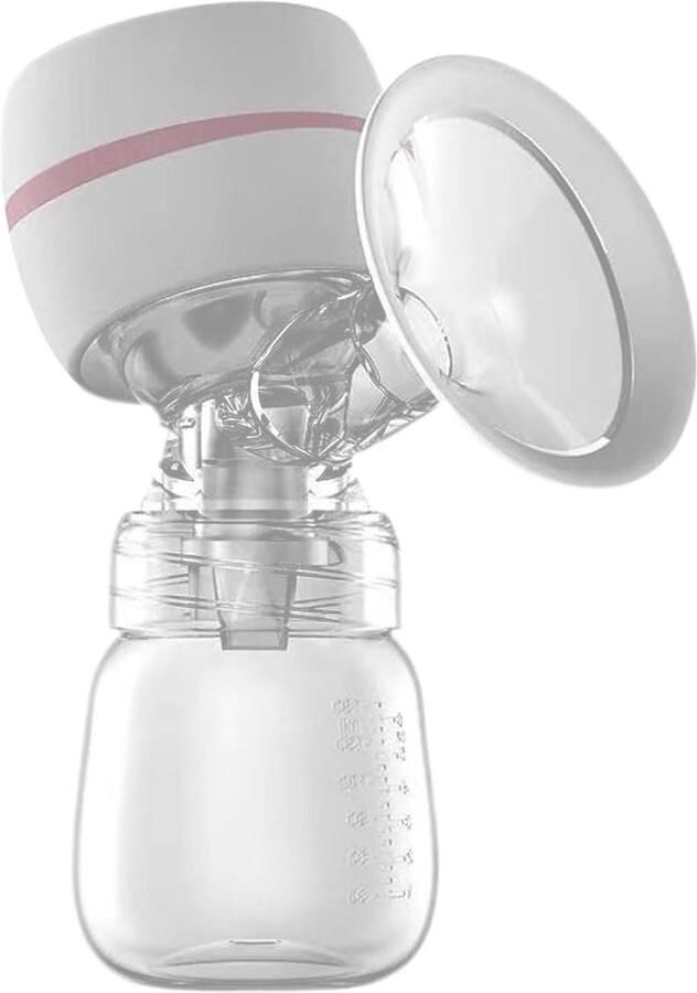 Draagbare Borstkolf Elektrische Melkopzuiger Comfortabel Kolven Stille Werking 180ml Capaciteit Wit