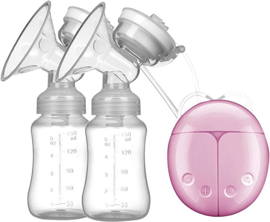 Draagbare Borstkolf Elektrische Pomp Stil Pompen Dubbele Zuigkracht 300 ml Capaciteit