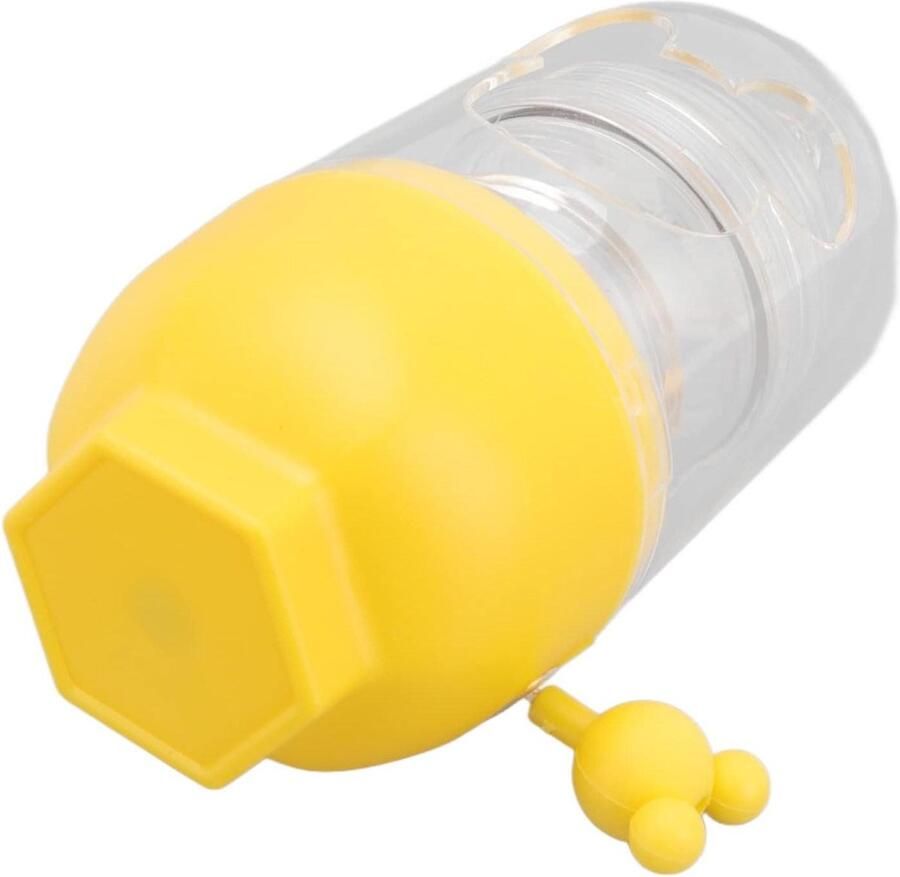 Draagbare Egg Scrambler Gouden Ei Maker Eieren Mengen Handmatige Touwtrekker 7.5x16.5cm Geel