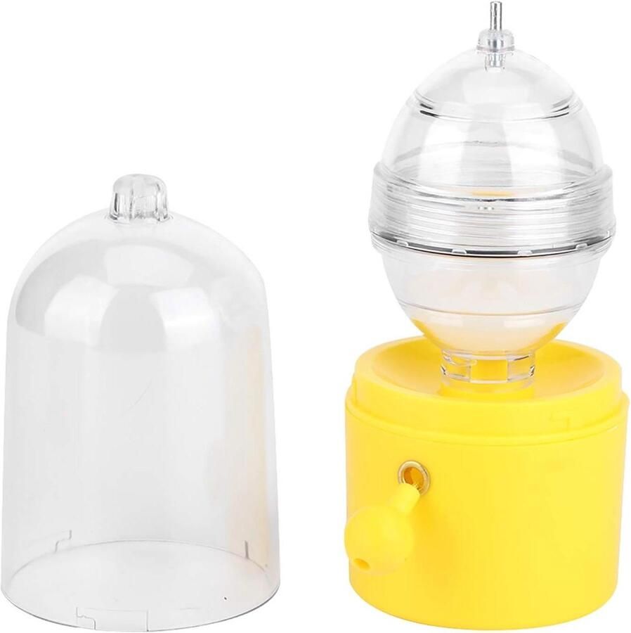 Draagbare Egg Scrambler Gouden Ei Maker Eieren Mengen Handmatige Trekker Alle Maten Wit