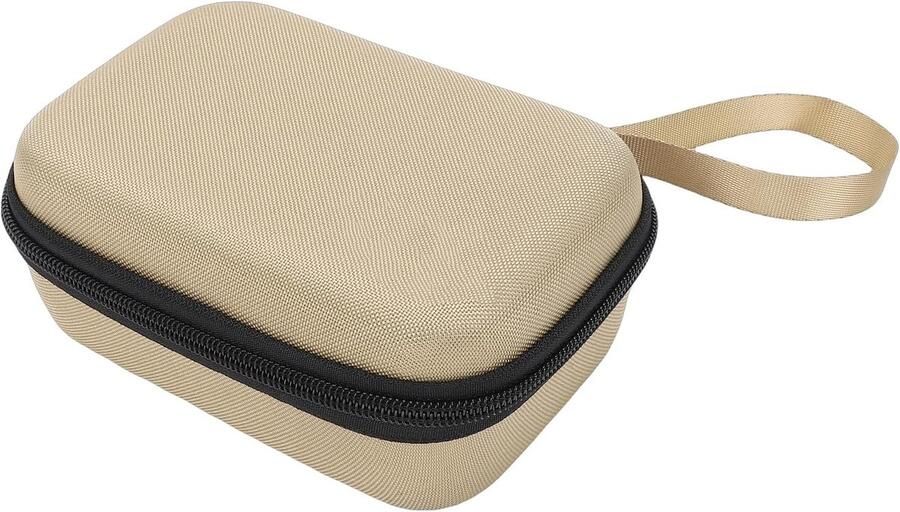 Draagbare Eierdoos Eierhouder Container Camping Picknicks Schokabsorberende Voering 17x12x7 cm Kaki