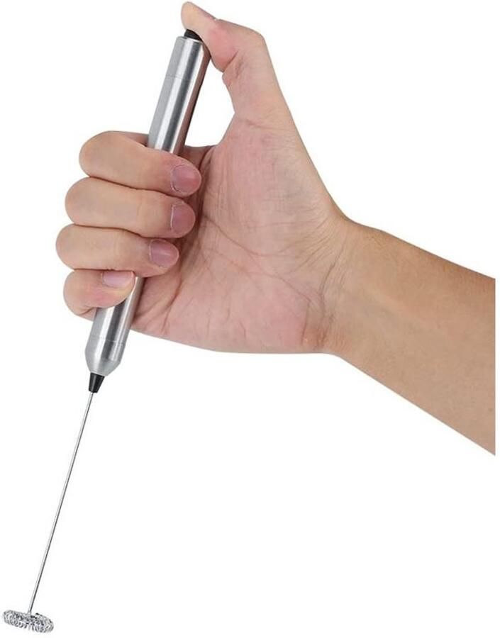 Draagbare elektrische eierklopper koffie- en melkopschuimer kleine melkopschuimer geschikt voor dranken zoals matcha latte koffie room eieren cappuccino en meer