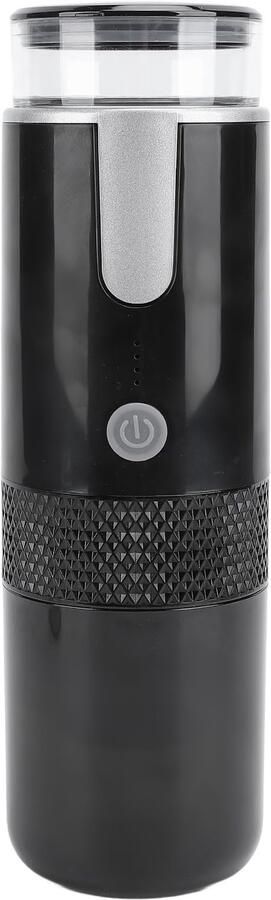Draagbare elektrische espressomachine campingkoffiezetapparaat zelfverwarmende espressomachine op batterijen compatibel met capsule voor kantoor