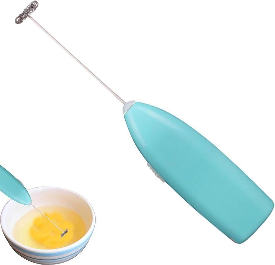 Draagbare elektrische garde mini koffie-opschuimer draagbare melkopschuimer draagbare eierklopper apparaat batterij-aangedreven keukengadget ideaal voor het koken van melk bakken dessert