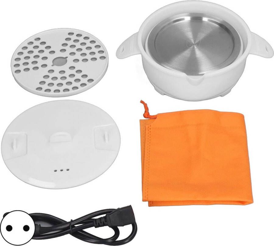 Draagbare Elektrische Hot Pot – 1.2L Opvouwbare Fornuis voor Koken en Stomen