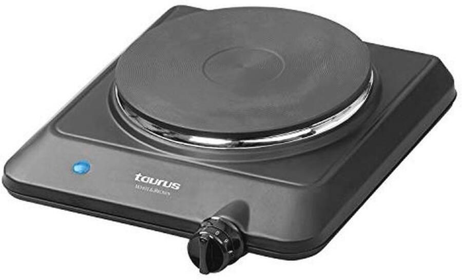 Draagbare Elektrische Kookplaat 1500 W Instelbare Temperatuur 9 Niveaus 18 cm Diameter voor Thuisgebruik
