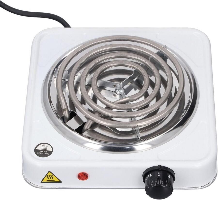 Draagbare Elektrische Kookplaat met Enkele Spiraalbrander 1500W