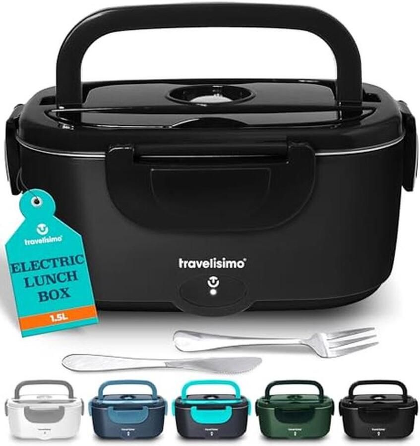 Draagbare Elektrische Lunchbox 1 5L Warmhoudbox voor Auto en Werk