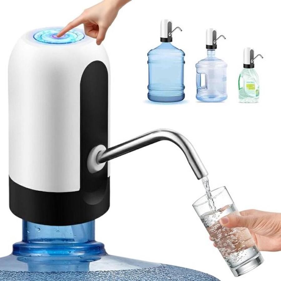 Draagbare Elektrische Waterdispenser voor Flessen Ideaal voor Koken Kamperen en Kantoorgebruik