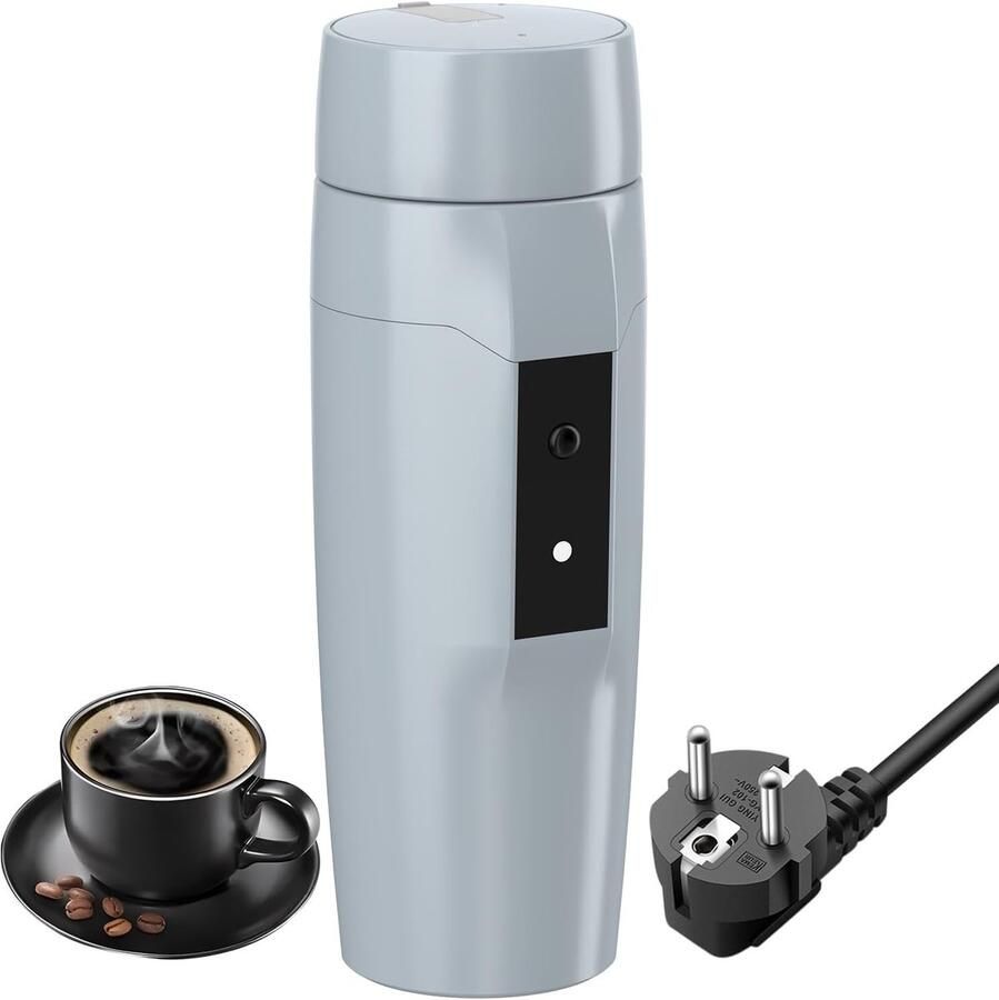 Draagbare elektrische waterkoker 350 ml Snelle verwarming en automatische uitschakeling