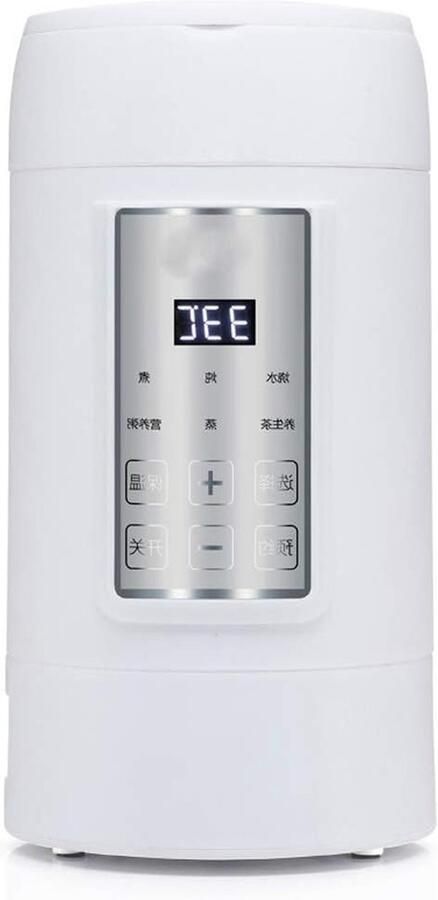 Draagbare Elektrische Waterkoker Reis Watercup Snel Water Koken Temperatuurregeling 24u 0.7 Liter Wit