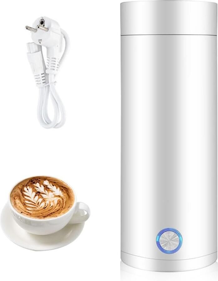 Draagbare elektrische waterkoker voor reizen – Snel koken in 5 minuten automatische uitschakeling voor thee koffie en melk