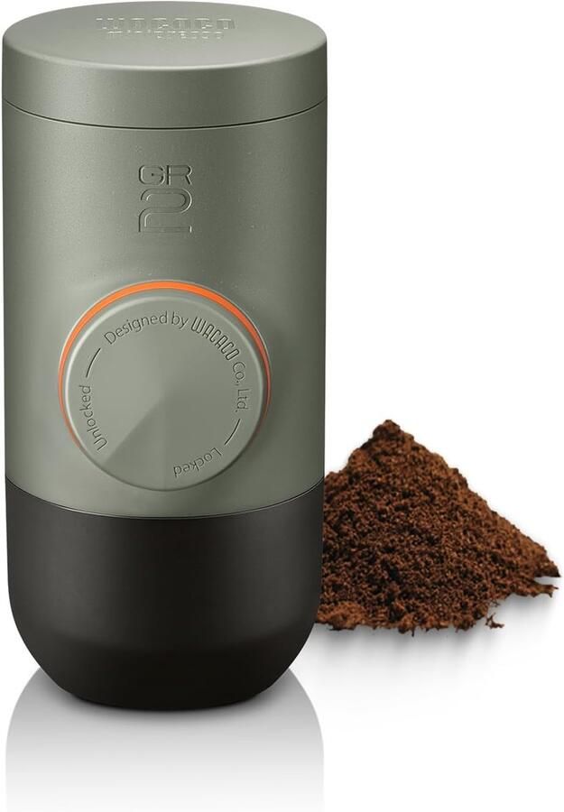 Draagbare Espressomachine Handmatige Koffiemachine Mini Espresso Maker Reis Koffiezetapparaat Compacte Koffiemaker Handbediende Espresso Machine Voor Onderweg Camping Reizen Kantoor Verse Espresso Zonder Stroom