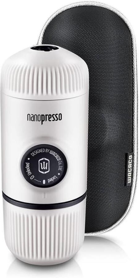 Draagbare Espressomachine Handmatige Koffiemaker Verse Espresso Zetten 18 Bar Druk 6.2 x 7.1 x 15.6 cm