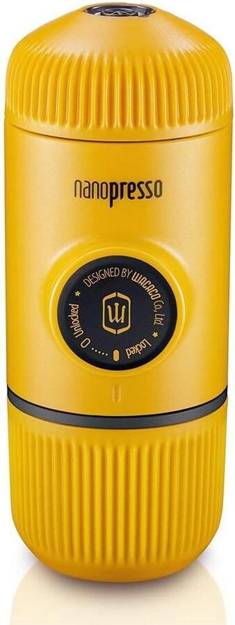 Draagbare Espressomachine Handmatige Koffiezetter Espresso Onderweg 18 Bar Druk 2.8 Vloeibare Ounces Geel