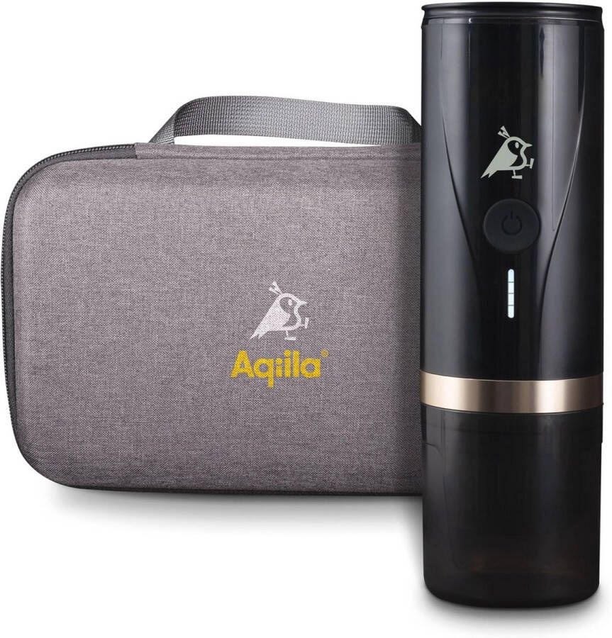 Draagbare espressomachine met 20 bar druk ideaal voor reizen en kamperen