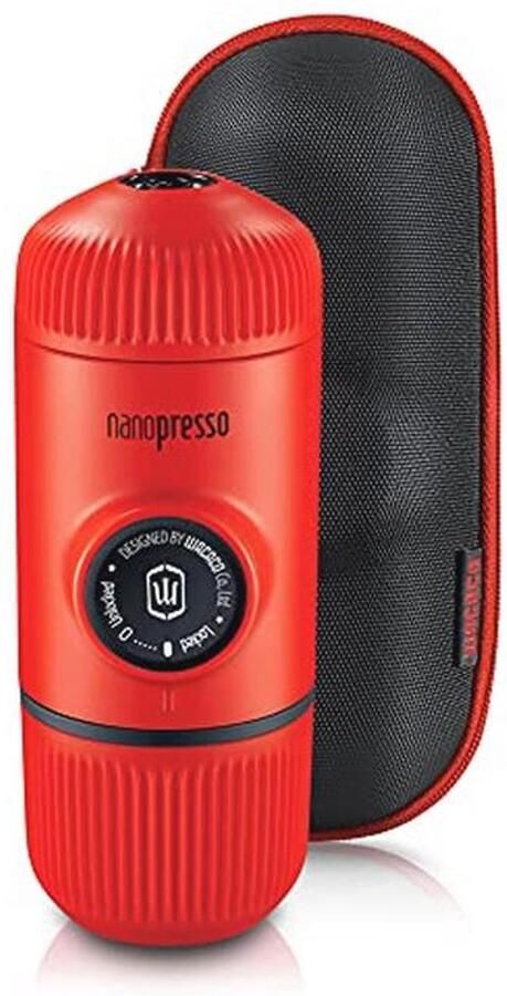 Draagbare Espressomachine met Handmatige Druk tot 18 Bar Perfect voor Kamperen