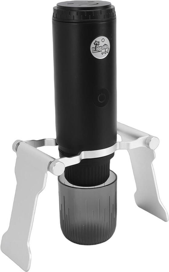 Draagbare Espressomachine Reiskoffiezetapparaat Elektrisch Koffie Maken Buiten 19 Bar Druk 16 x 12 x 29 cm