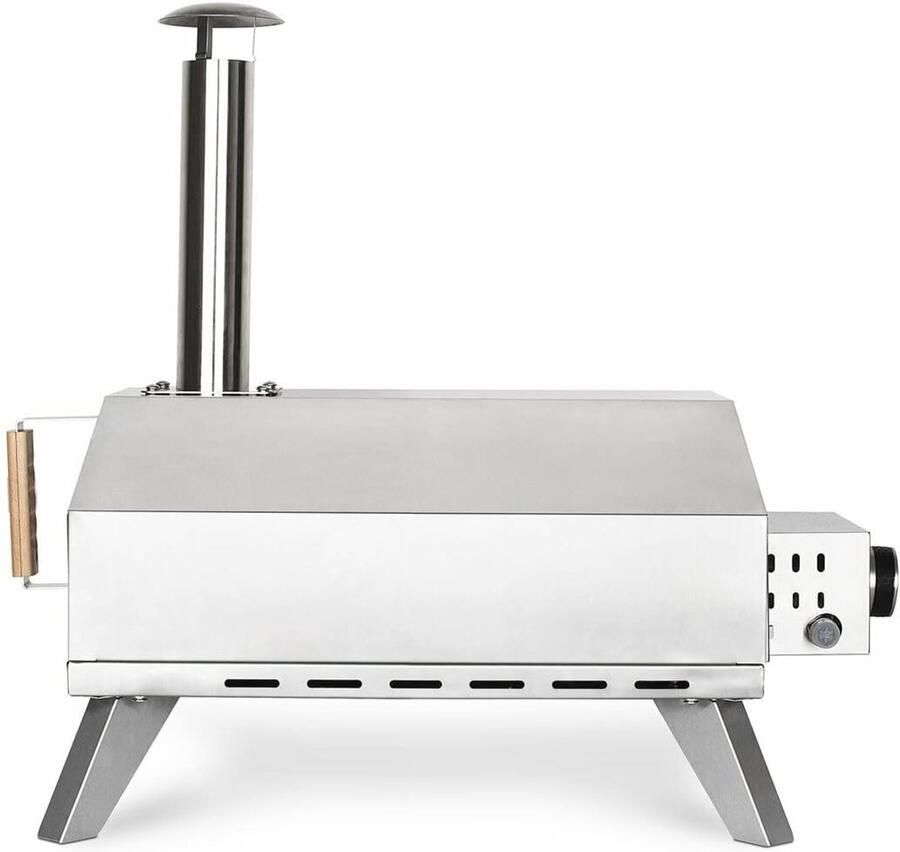 Draagbare Gas Pizzaoven met Hoge Temperatuur en Pizza Steenzuur