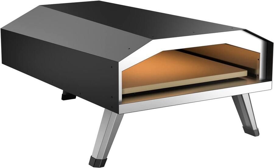 Draagbare Gas Pizzaoven met Pizzasteen voor Tuin en Outdoor Gebruik