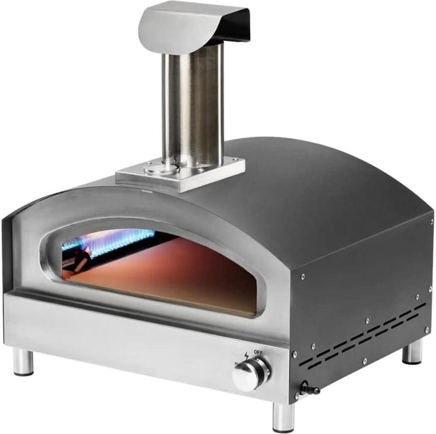 Draagbare Gas Pizzaoven voor Buiten Snelle Ovens voor Terras en Tuin