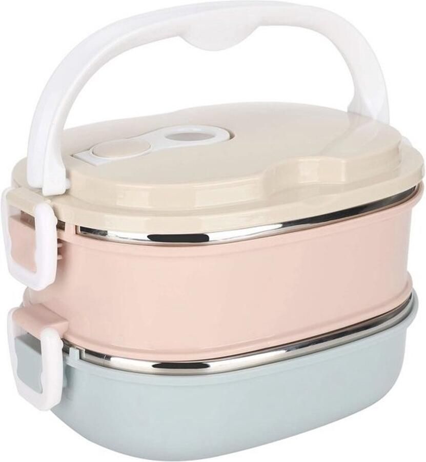 Draagbare geïsoleerde lunchbox Met lekvrije thermofunctie Voor warme gerechten
