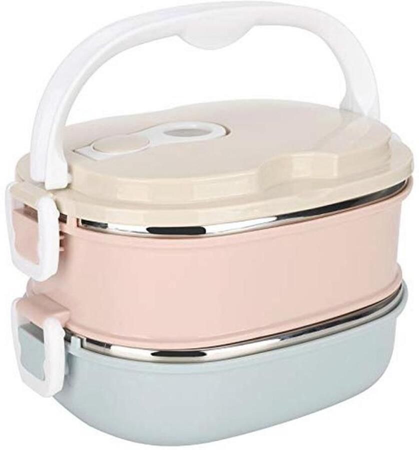 Draagbare Geïsoleerde Lunchbox met Lekvrije Thermo-functie voor Warme Gerechten