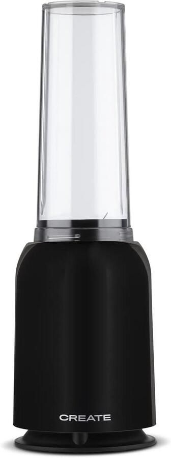 Draagbare Glas Blender 400ml Zwart Krachtig & Vaatwasmachinebestendig