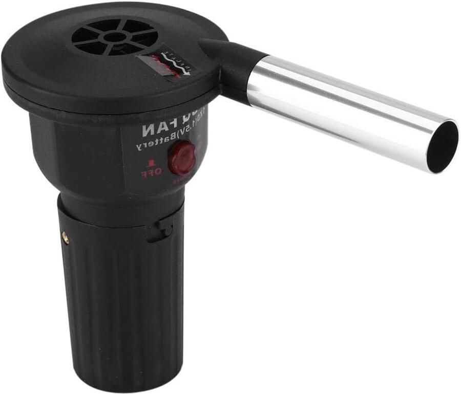 Draagbare Grillventilator voor BBQ Betrouwbare en Lichtgewicht Accu Grill Fan voor Perfecte Picknickervaring