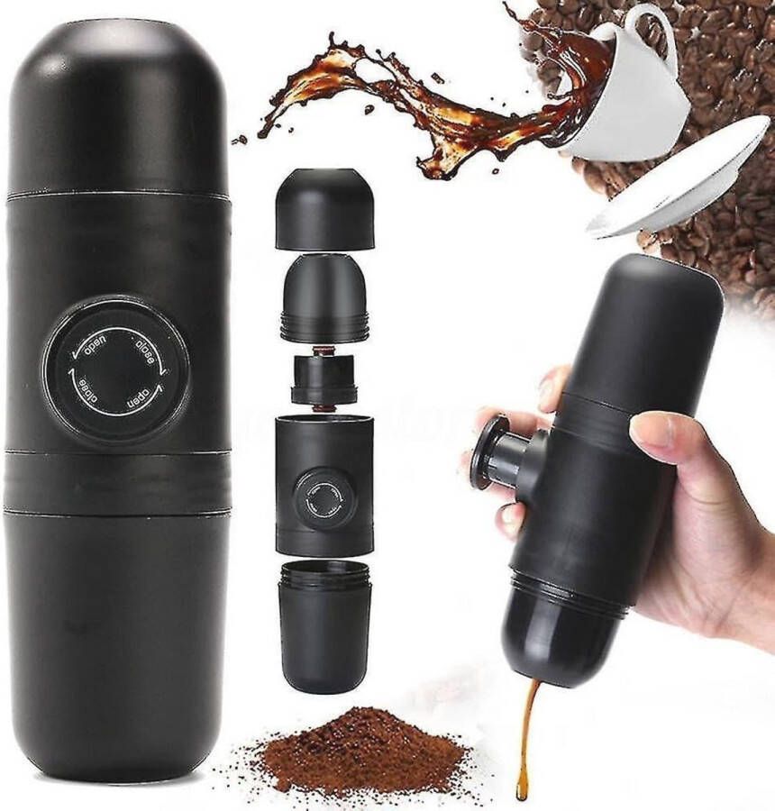 Draagbare Handmatige Koffiezetapparaat voor Reizen Ideaal voor Outdoor Camping