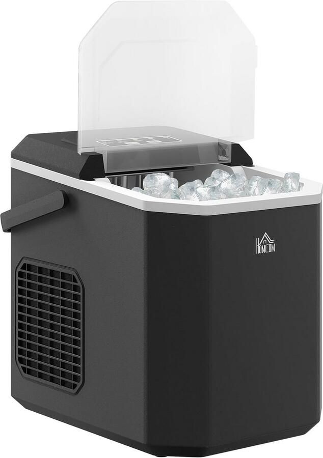 Draagbare IJsblokjesmachine 12 kg per Dag met Zelfreinigende Functie