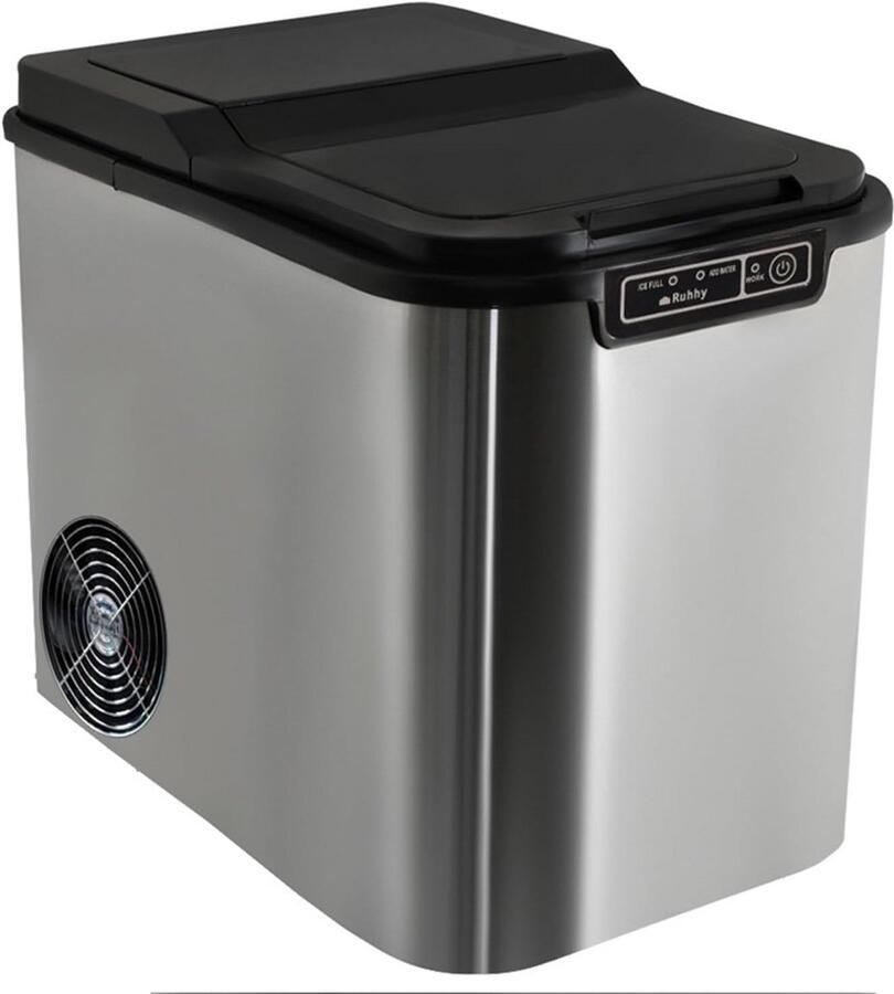 Draagbare IJsblokjesmachine Geen Wateraansluiting Nodig 12kg Per Dag