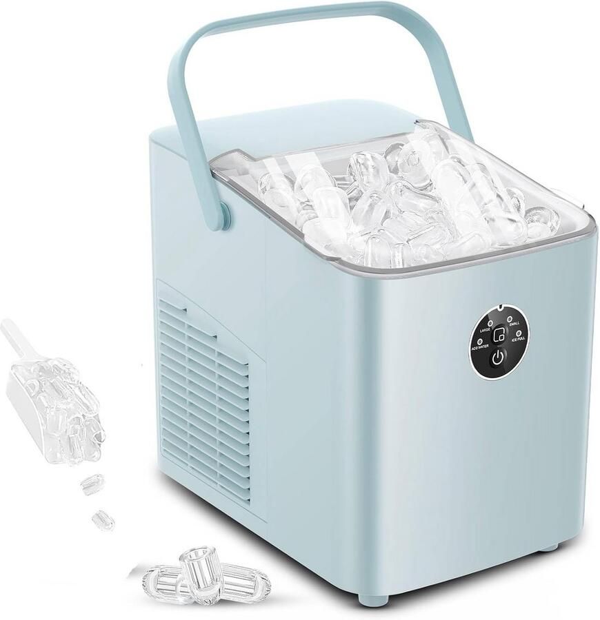 Draagbare IJsblokjesmachine voor Thuis en Feestjes Snelle ie