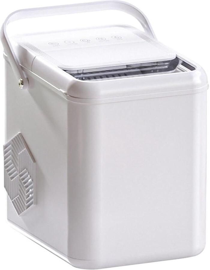 Draagbare Ijsmachine Apparaat voor ijs Snelle ijsie Stil en compact 9 ijsblokjes Zwart