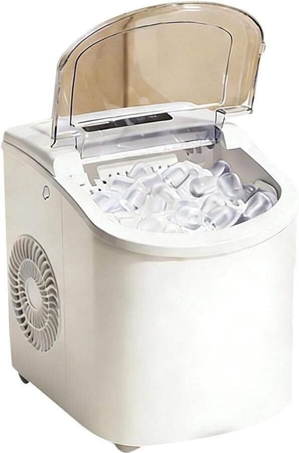 Draagbare Ijsmachine Automatische Ijsmaker Koude Dranken Maken Snel IJs In 6 Minuten 12 Kg Per Dag