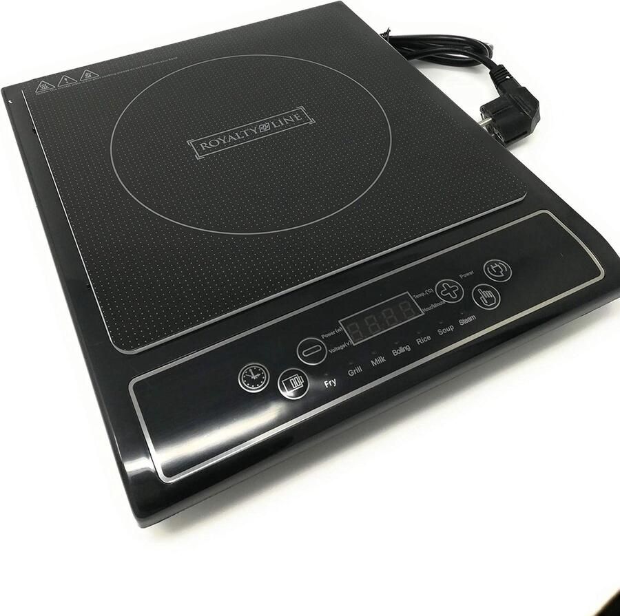 Draagbare inductiekookplaat 2000 W Elektrisch fornuis met meerdere temperaturen tot 270 °C