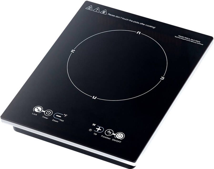 Draagbare Inductiekookplaat van 2200 W Elektrische Brander met 11 Temperatuurinstellingen Kookplaat voor op het Werkblad Timer voor 3 uur Kinderbeveiliging Gemakkelijk Schoon te Maken