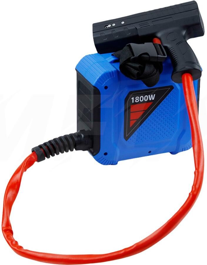 Draagbare Inductieverwarmer 1800 W Vermogen 220 V Magnetisch Handheld Verwarmingstool Met 4 Coils