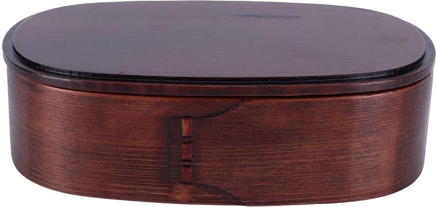 Draagbare Japanse Bento Box Stijl Houten Voedsel Container Keuken Eetkamer Accessoire Lekvrije Lunch Container(2#)
