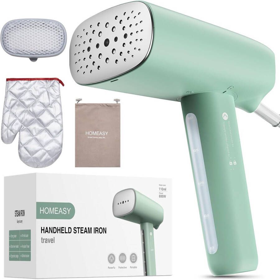 Draagbare Kledingstomer 800 W 110 ml Snel Opwarmen en Efficiënt Verwijderen van Kreukels