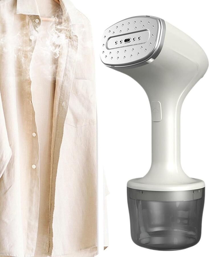 Draagbare kledingstomer Draagbare kledingstomer Reisvriendelijke stoomkoker voor kleding Hoge capaciteit van 260 ml met automatische uitschakeling en krachtige voor verwijdering