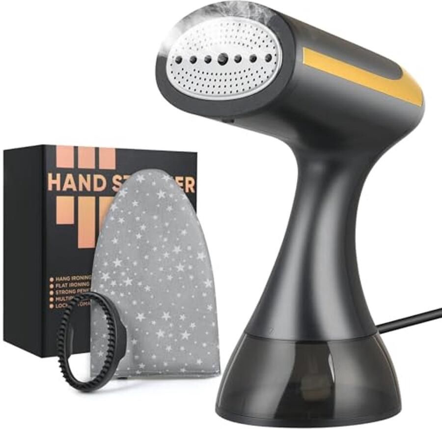 Draagbare Kledingstomer met 300ml Waterreservoir Snel Opwarmen in 20 seconden voor Thuis en Kantoor