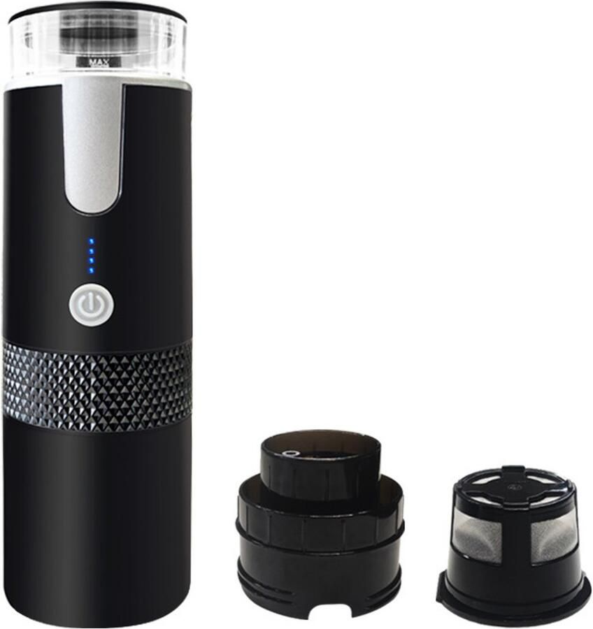 Draagbare koffiemachine C-type koffiezetapparaat voor één kopje oplaadbaar lichtgewicht en draagbaar geschikt voor picknicks