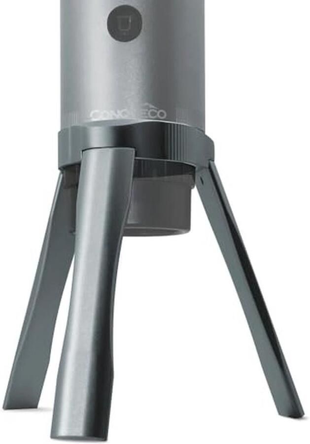 Draagbare koffiemachine standaard met verwijderbare houder Klein en zilver