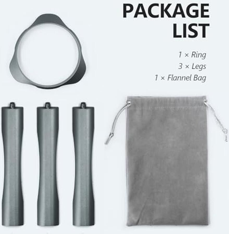 Draagbare koffiemachine standaard met verwijderbare houder Klein en zilver