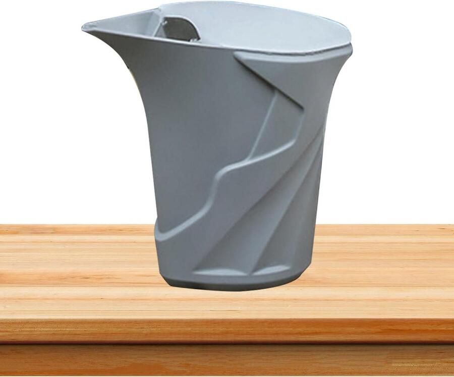 Draagbare Koffiepot Outdoor Koffiezetter Buiten Koken Drie Snelheden Keuzes 360ml Grijs